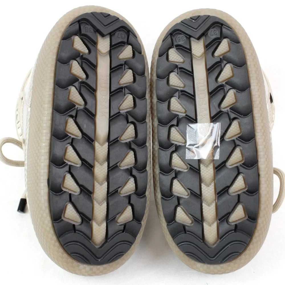 NIB [Rudsak] Mace Metallic Ivory Winter Puffy Moon Boots Women's EU 36/37 / US 6 - Picture 8 of 13
